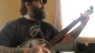 Waiting around to die - Townes Van Zandt  Clawhammer / frailing banjo cover