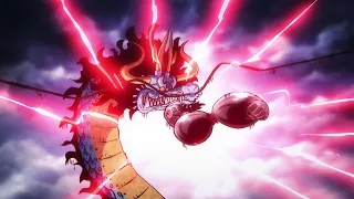 Luffy's "Elephant Gatling" vs Kaido「4k」「60fps」║ One Piece