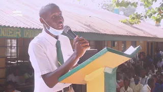 Samuel Abraham Jalloh Manifesto Speech St Francis Secondary School.