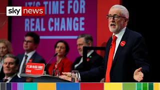 Jeremy Corbyn launches Labour's election manifesto