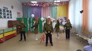 Танец под песню "Встанем" Шаман. Детский сад