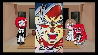 Los Padres de Rias y Rias reaccionan a Goku... Y ♥[Goku x Rias]♥