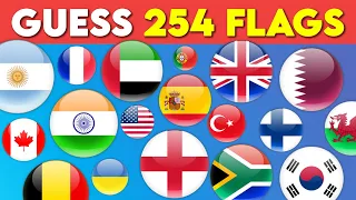 Guess All 254 Flags of the World in The Ultimate Flag Quiz! 🌍🧠