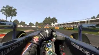 F1 2011 SP Melbourne dry 3 lap race (Vettel Champion Edition)