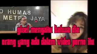 Gisel anatashia di nyatakan tersangka video syur  di hotel medan