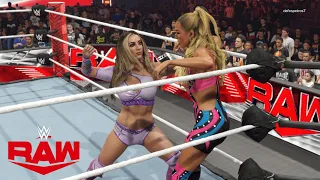 WWE 2K24 RAW MAXXINE DUPRI VS CHELSEA GREEN