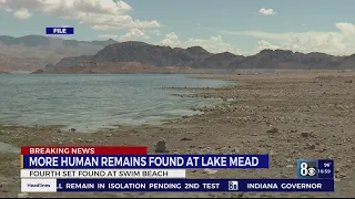 Fourth set of human remains discovered at Lake Mead since May