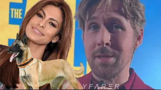 Ryan GOSLING in Paris reveals his dog sidekick in The Fall Guy is homage to Eva Mendes late pet Hugo