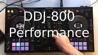 Pioneer DDJ-800 performance #1