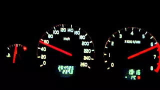 Volvo S80 2.0 T 180 HP 240 Nm acceleration 0-150