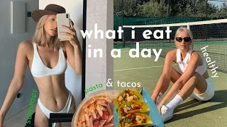 WHAT I EAT IN A DAY | realistic, healthy & happy | summer 2021