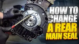 What is a rear main seal?