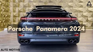 New 2024 Porsche Panamera - interior and exterior - exhaust sound