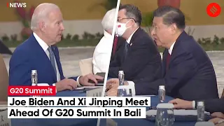 US President Joe Biden Met Chinese President Xi Jinping At G20 Summit In Bali