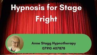 Hypnosis for Stage Fright