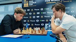 Vincent Keymer speaks about his win against Magnus Carlsen | FIDE World Cup 2023