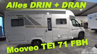 Wohnmobil mit Vollausstattung zum Top-Preis😉 Mooveo TEI 71 FBH Große Sitzgruppe😍 Unsere Roomtour✌