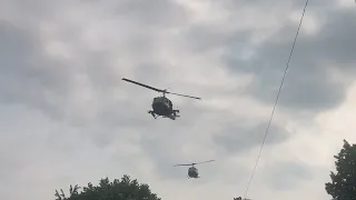 2021 Parade Huey Flyover