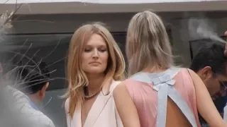 EXCLUSIVE - Toni Garrn, Jessica Kahawaty at the Eden Roc in Antibes