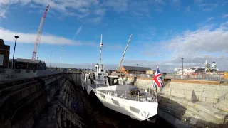 HMS M33 Walk Through Tour 2019 | Portsmouth Historic Dockyard | 4k