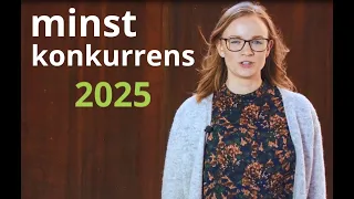 Var är det minst konkurrens om jobben 2025?