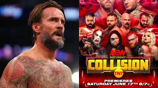 Tony Khan on Rumors Surrounding AEW Collision Debut (CM PUNK) | Double Or Nothing 2023