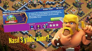 Clash Of Clans | Ağustos 2021 Eleme Mücadelesi 3'leme taktiği