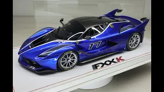 1/18 BBR Ferrari FXXK EVO Blue Metallic