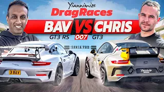 Bav [GT3 RS] vs Chris [GT3] | DRAG RACE 007