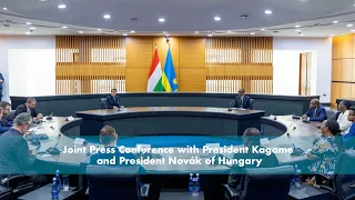 Joint Press Conference with President Kagame and President Novák of Hungary