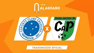 Cruzeiro x CAP Paulo Jacinto - ALAGOANO SUB 20 - 1ª RODADA