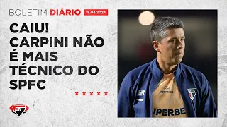 CAIU! CARPINI não é mais técnico do São Paulo | Notícias do SPFC #105