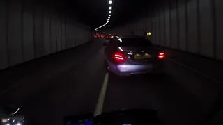 Reckless driver in Limehouse Link tunnel
