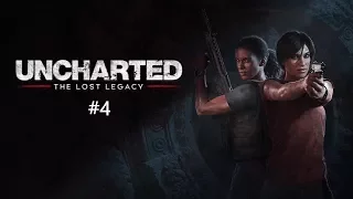 Let's Play Uncharted: The Lost Legacy BLIND Episode 4 - The Western Ghats