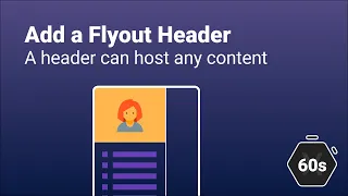 Add a Header to the Flyout Menu in Xamarin.Forms