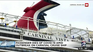 Passenger dies of COVID-19 amid outbreak on Carnival ship, reports say