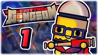 NEW ENTER THE GUNGEON GAME | Part 1 | Let's Play Exit the Gungeon | Apple Arcade iPad Gameplay HD