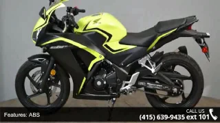 2016 Honda CBR300R w/ ABS Yellow or blk - SF Moto - San F...