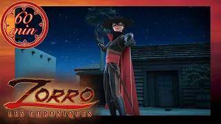 1H de Zorro ⚔️ EPISODES COMPLETS ⚔️ Dessin animé de super-héros