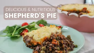 3 LAYER LENTIL SHEPHERD’S PIE RECIPE // gluten free, dairy free + vegan