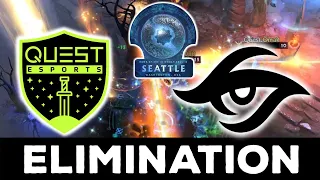 DOUBLE RAMPAGE IN ELIMINATION GAME !! TEAM SECRET vs QUEST ESPORTS - THE INTERNATIONAL 2023 DOTA 2