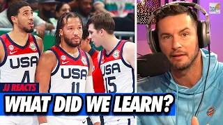 JJ Reacts To Team USA's Disappointing Finish At The 2023 FIBA World Cup