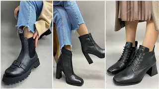 Black shoes احذية باللون الاسود راقية وانيقة 👢👢👢👢👢🖤🖤🖤❤️❤️❤️