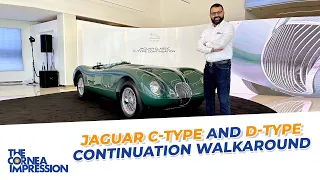 Jaguar Classic Cars (C-Type & D-Type) | Real-Life Walkaround Review | The Cornea Impression