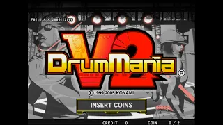 [Arcade Play Series] 2005 DrumMania V2 / 드럼매니아 V2 (W. Boot Up, Attract Demo)