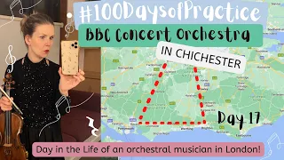 A Day in the Life of an Orchestral Musician Day17 #100daysofpractice