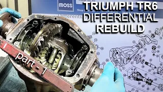 Triumph TR6 Differential rebuild - Part 1 - Dismantling and Assessing