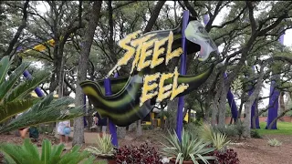 Steel EEL POV at Sea World San Antonio June 2023
