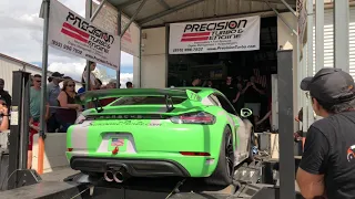 Project 718 - Cayman S Dyno Run - COBB Tune, AWE Exhaust, & other upgrades