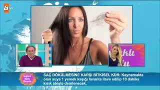 Saç dökülmesine karşı bitkisel kür - Sağlıklı Mutlu Huzurlu 50. Bölüm - atv